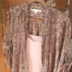 LC Lauren Conrad kimono and tank